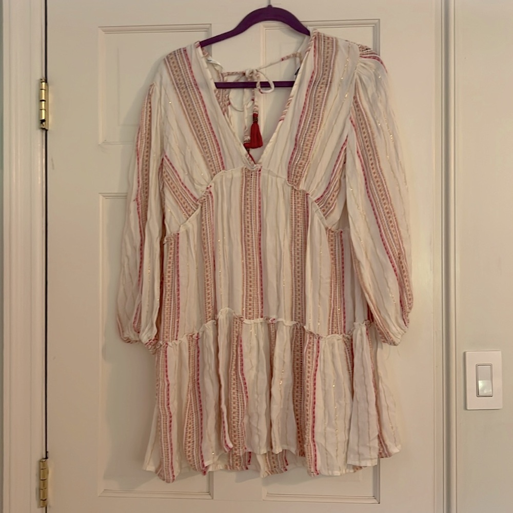 Long sleeve beech cover up